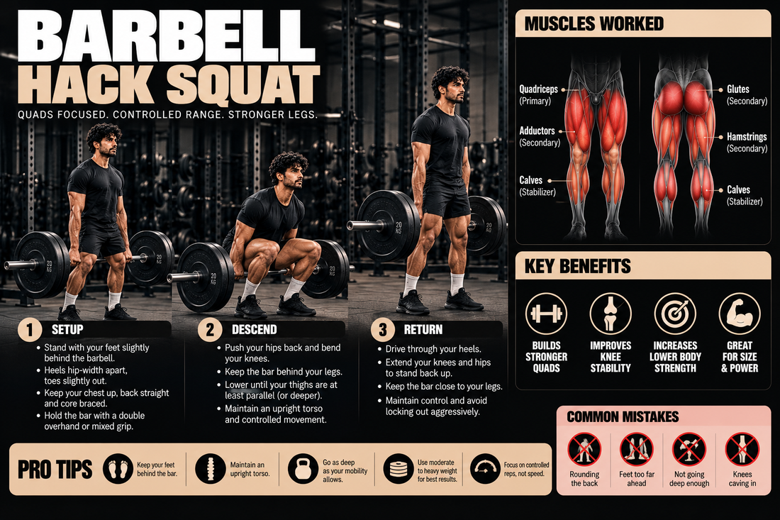 Barbell Hack Squat: A Hidden Gem for Leg Day Gains