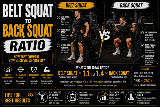 Belt Squat to Back Squat Ratio Explained for Beginners