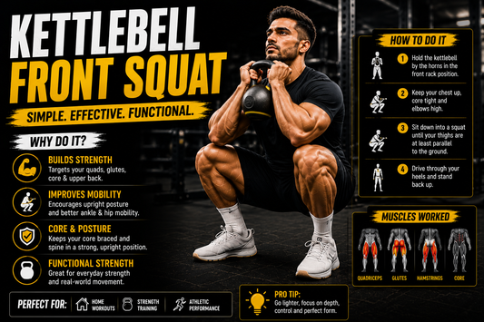 Kettlebell Front Squat: Boost Your Workout Routine Today