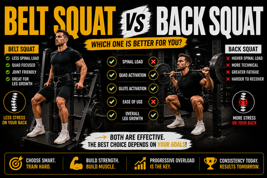 Belt Squat vs Back Squat: Pros and Cons Explained
