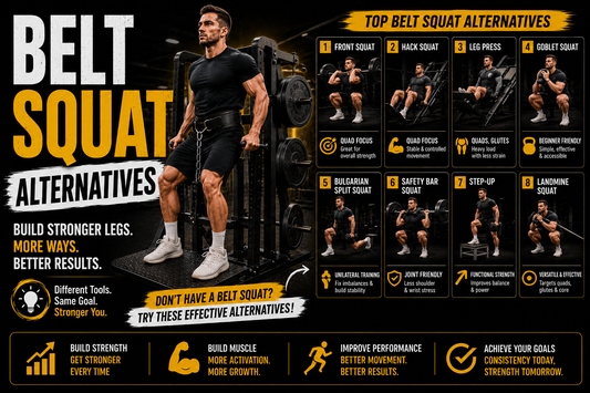 Belt Squat Alternatives: 10 Variations to Try Today