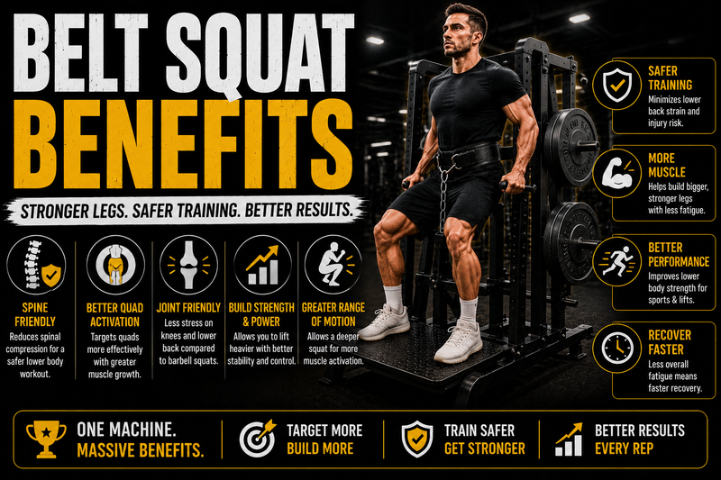Belt Squat Benefits: A Game Changer for Lower Body