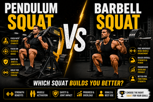 Pendulum Squat vs Barbell Squat: Which Is Right for You?