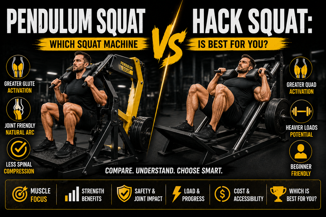Pendulum Squat vs Hack Squat: Which One Should You Choose?
