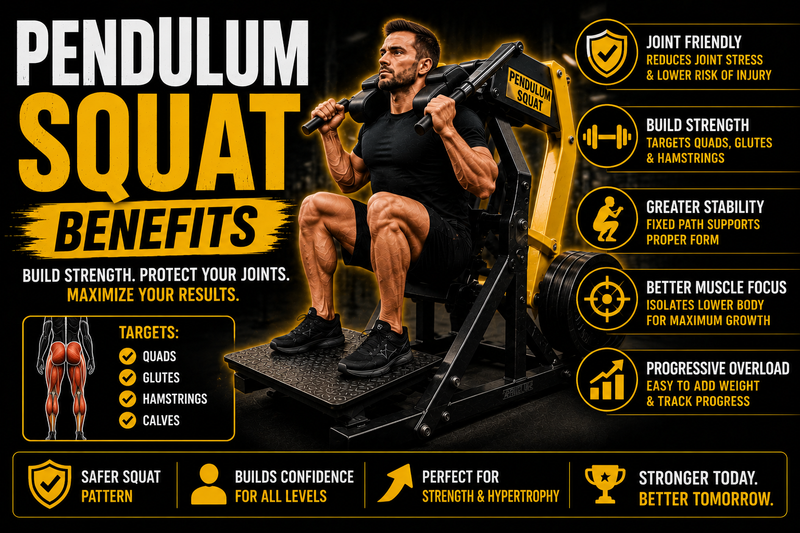 Pendulum Squat Benefits: Why You Should Add This Move