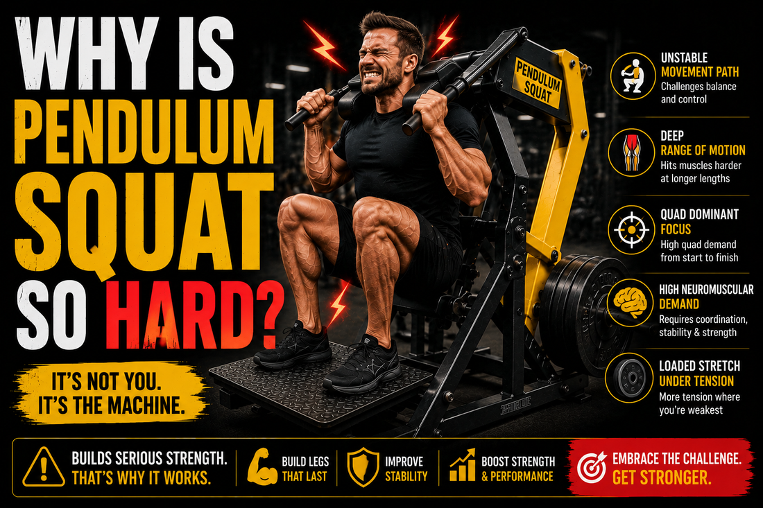 Why Is Pendulum Squat So Hard? The Science Behind It