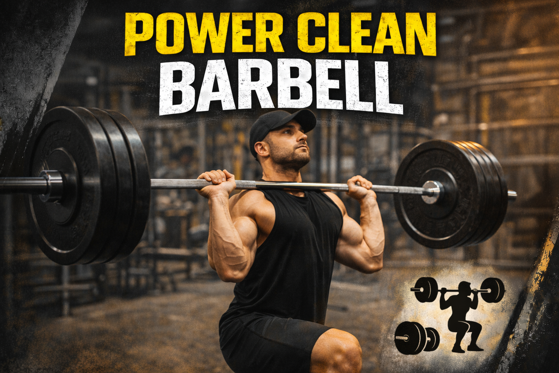 Mastering the Power Clean Barbell in 4 Easy Steps