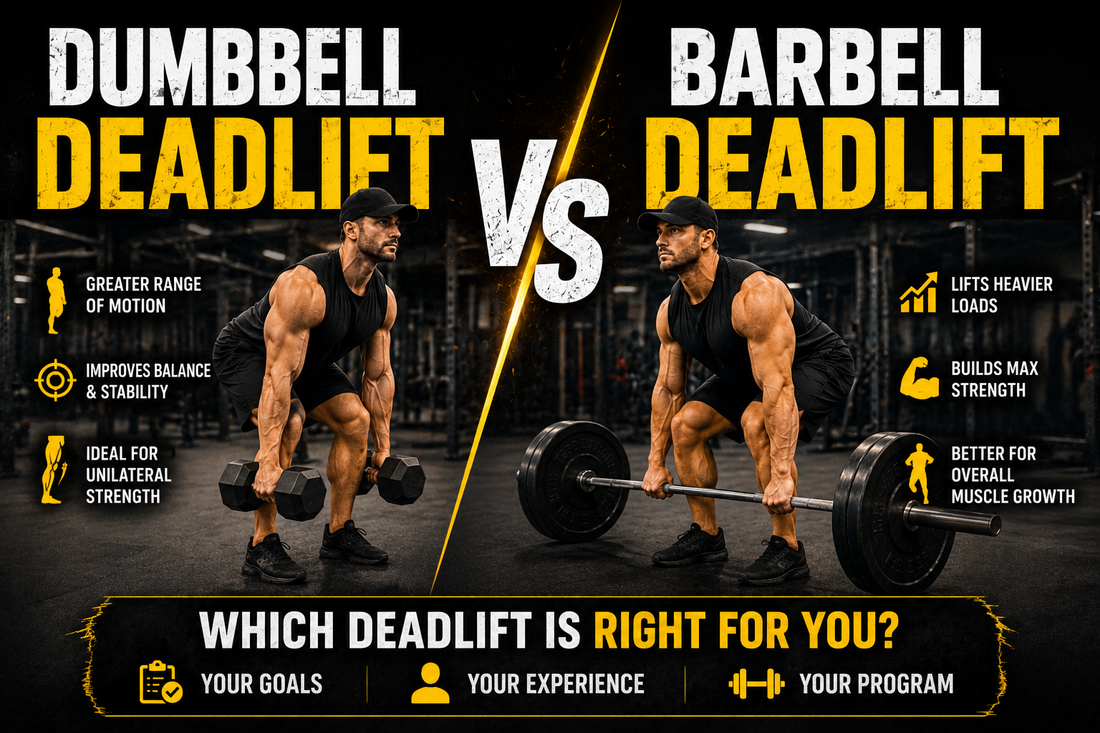 Which is Better: Dumbbell Deadlift vs Barbell Deadlift?