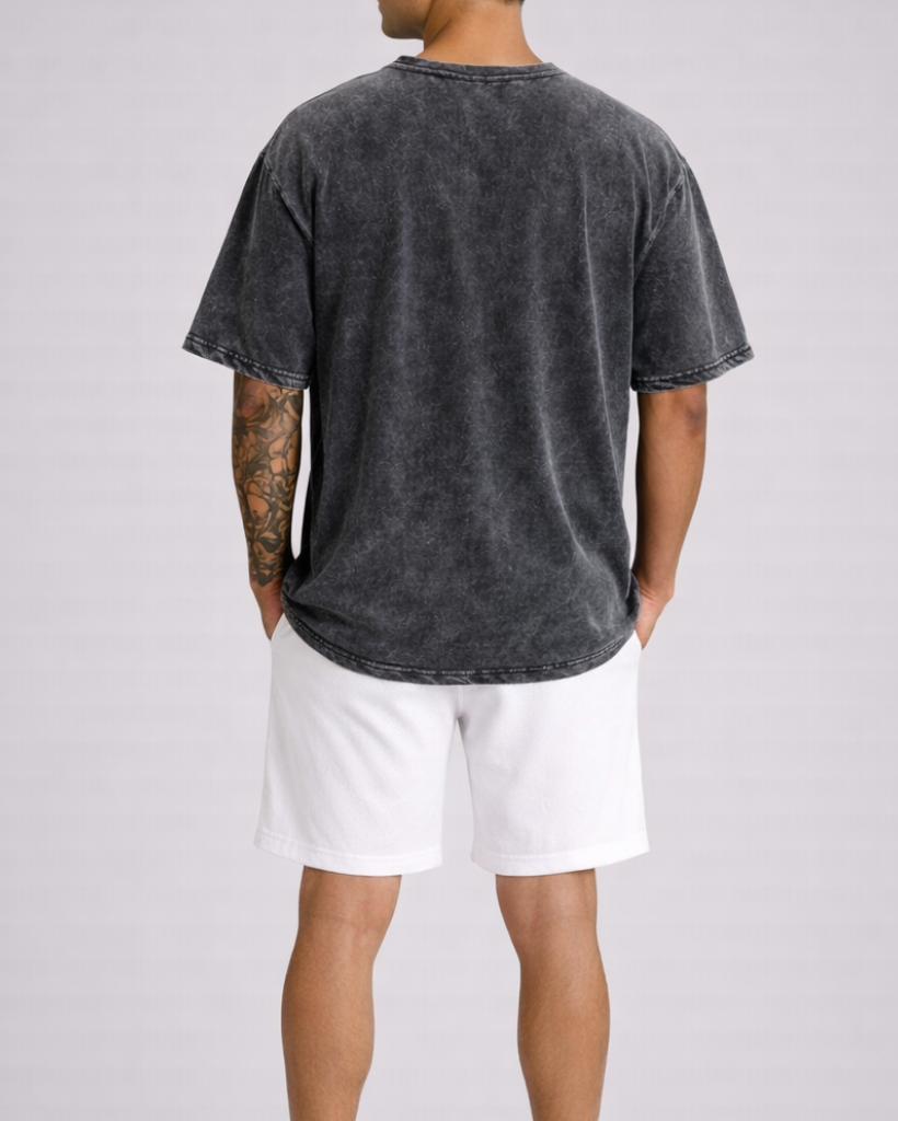 Apex Acid Tee by myattractivethings featuring a graphic design on a casual t-shirt, displayed flat on a white background.