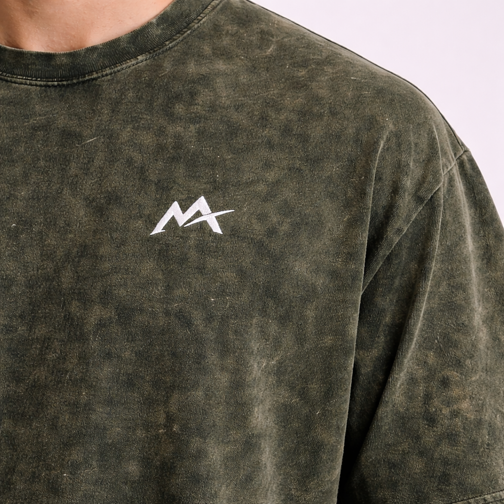 Black Apex Acid Tee by myattractivethings featuring a vibrant acid-inspired graphic on soft cotton fabric.