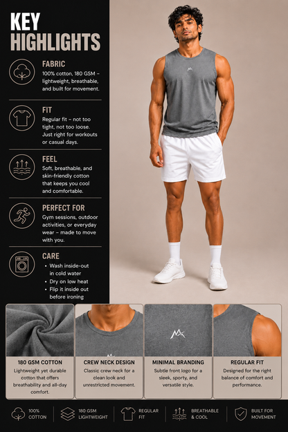 Men's Sleeveless T-Shirt