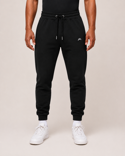 Unisex gray joggers from myattractivethings featuring a relaxed fit and elastic waist, ideal for casual wear.