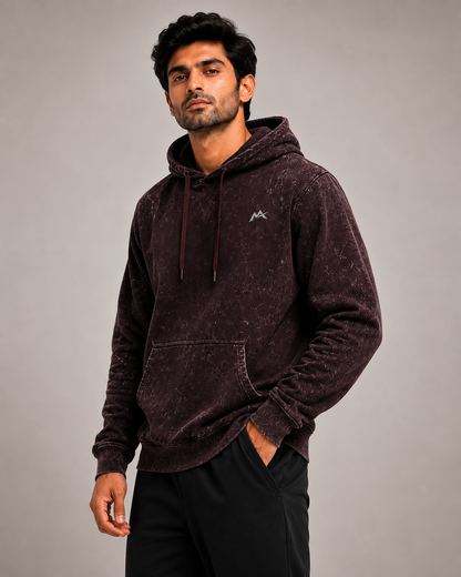 Unisex Acid Washed Hoodie