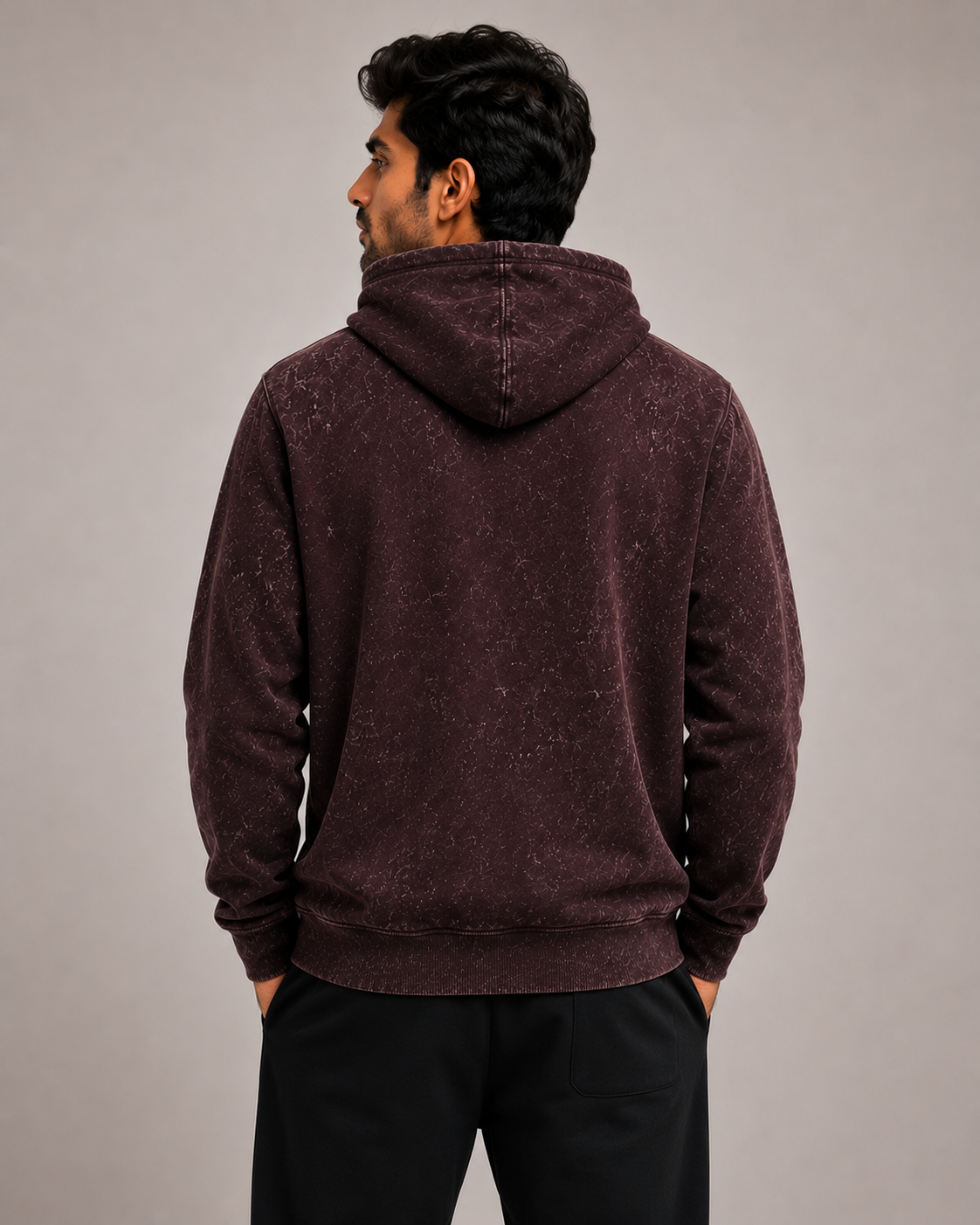 Unisex Acid Washed Hoodie