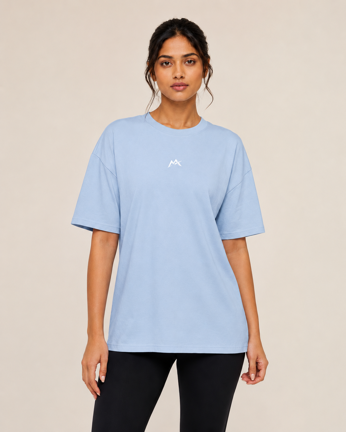 Unisex oversized terry cloth t-shirt by myattractivethings, showing relaxed fit and soft textured fabric in a casual style.
