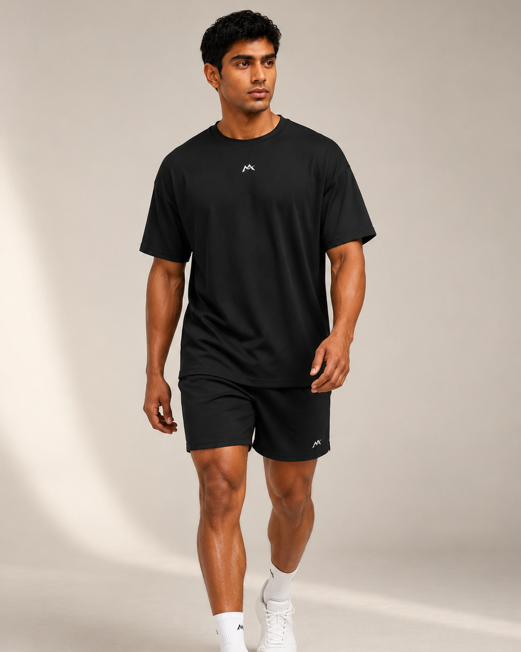 Unisex oversized terry cloth tee in neutral color, featuring relaxed fit and casual style, from myattractivethings.