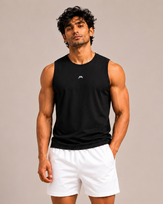 Men's sleeveless T-shirt by My Attractive Things, featuring a casual fit, soft fabric, and sleeveless design for warm weather.