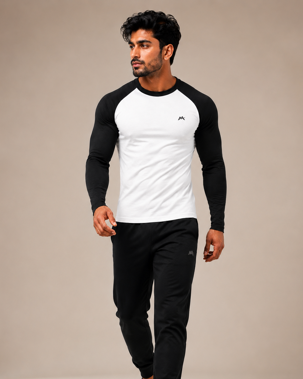 Unisex raglan t-shirt by myattractivethings featuring a casual fit with contrasting sleeves and a comfortable cotton fabric.