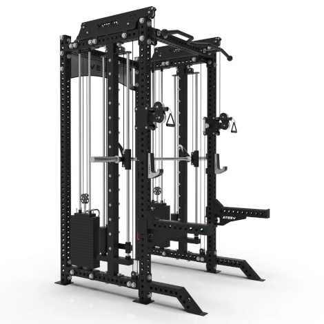 vesta fitness pro series 3 in 1 ultimate rack with smith machine product image